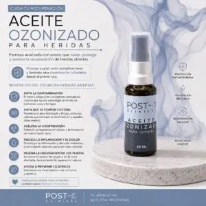 Aceite Ozonizado para Heridas Post-O Clinical 30 ml